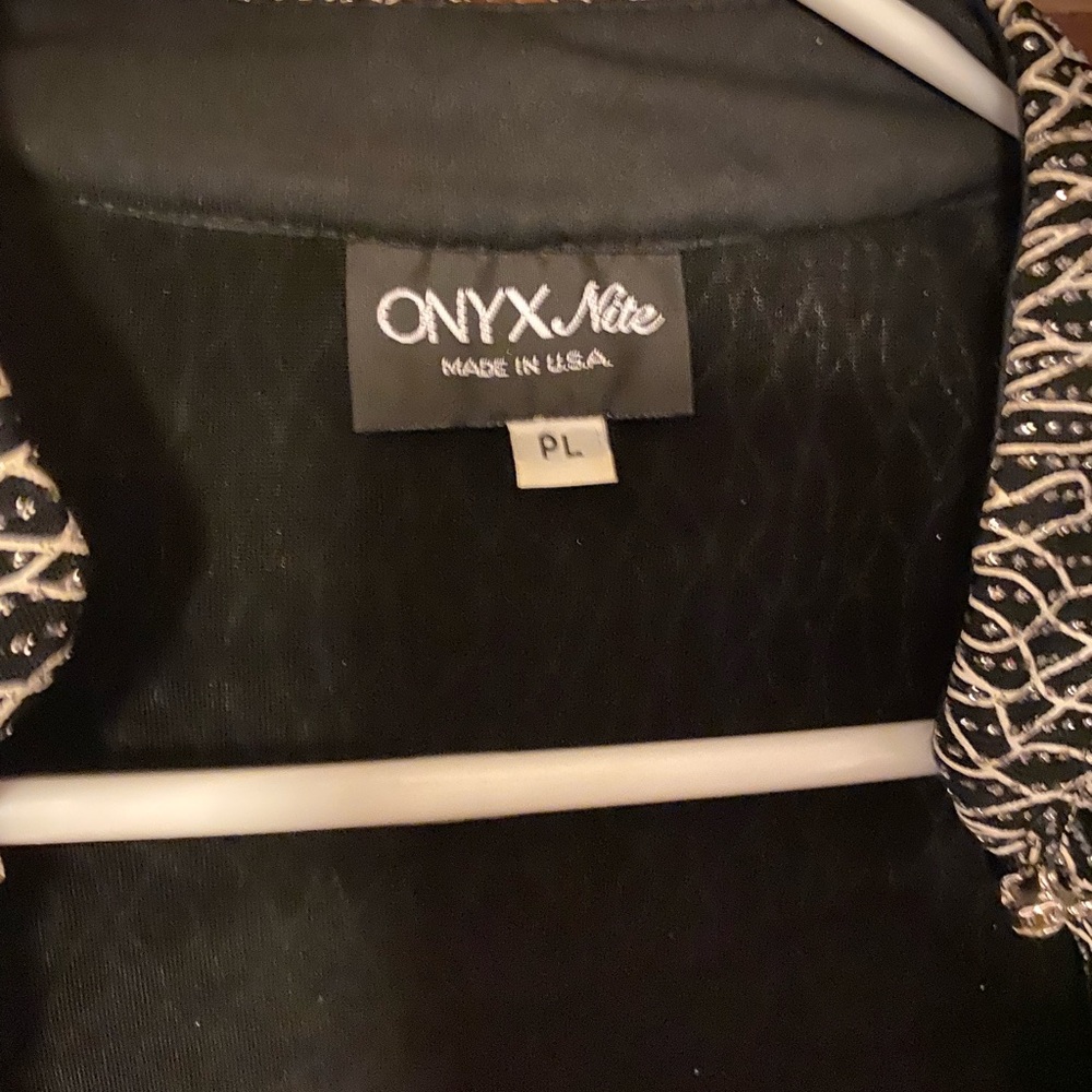 Sparkling Black and white jacket Fancy Perfect for Christmas Party